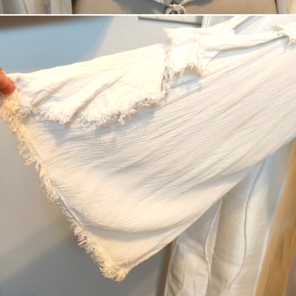 Free People boho cold shoulder top - Picture 3 of 4